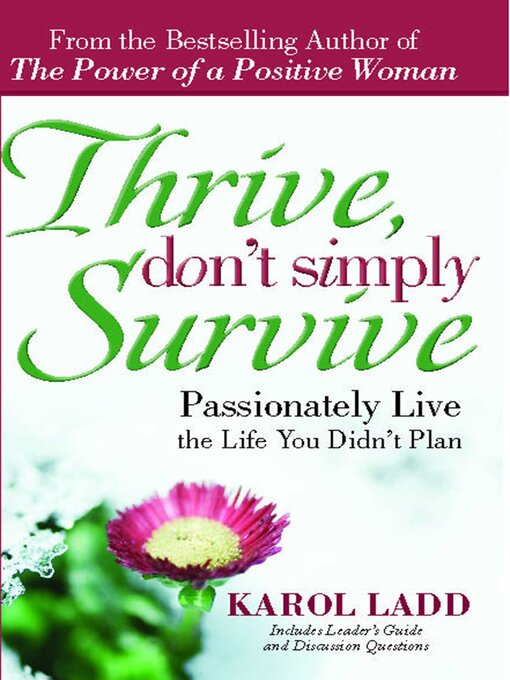 Cover image for Thrive, Don't Simply Survive